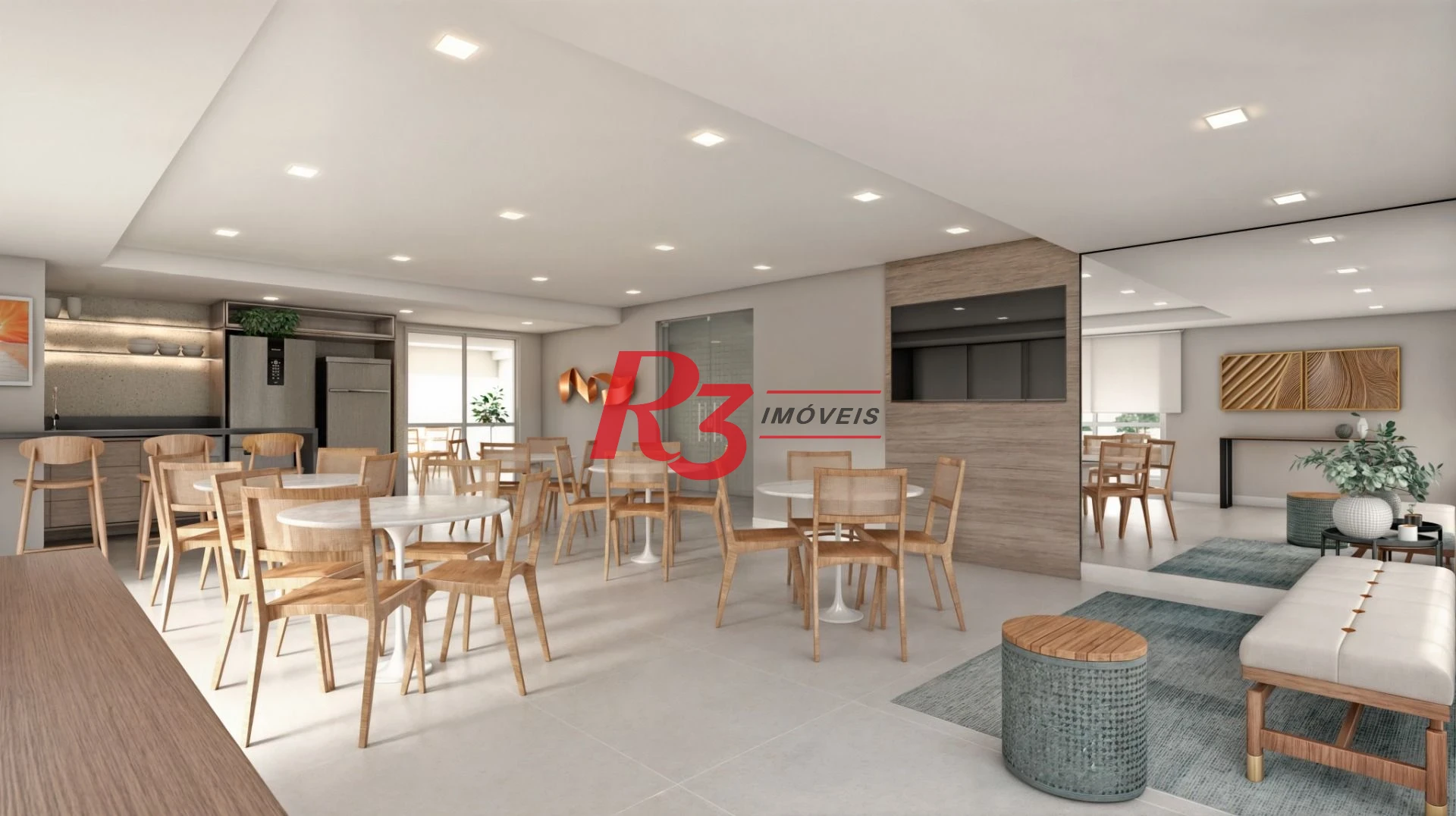 Apartamento à venda, 102 m² por R$ 1.350.000,00 - Aparecida - Santos/SP