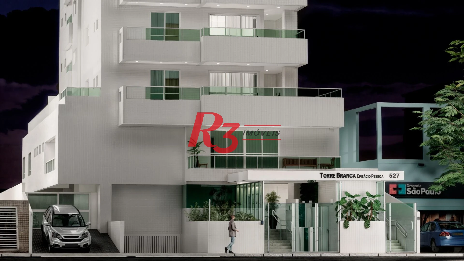 Apartamento à venda, 102 m² por R$ 1.350.000,00 - Aparecida - Santos/SP