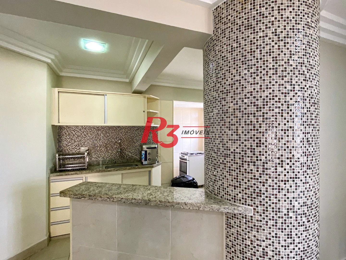 Apartamento com 2 dormitórios para alugar, 59 m² por R$ 4.000,02/mês - Boqueirão - Santos/SP