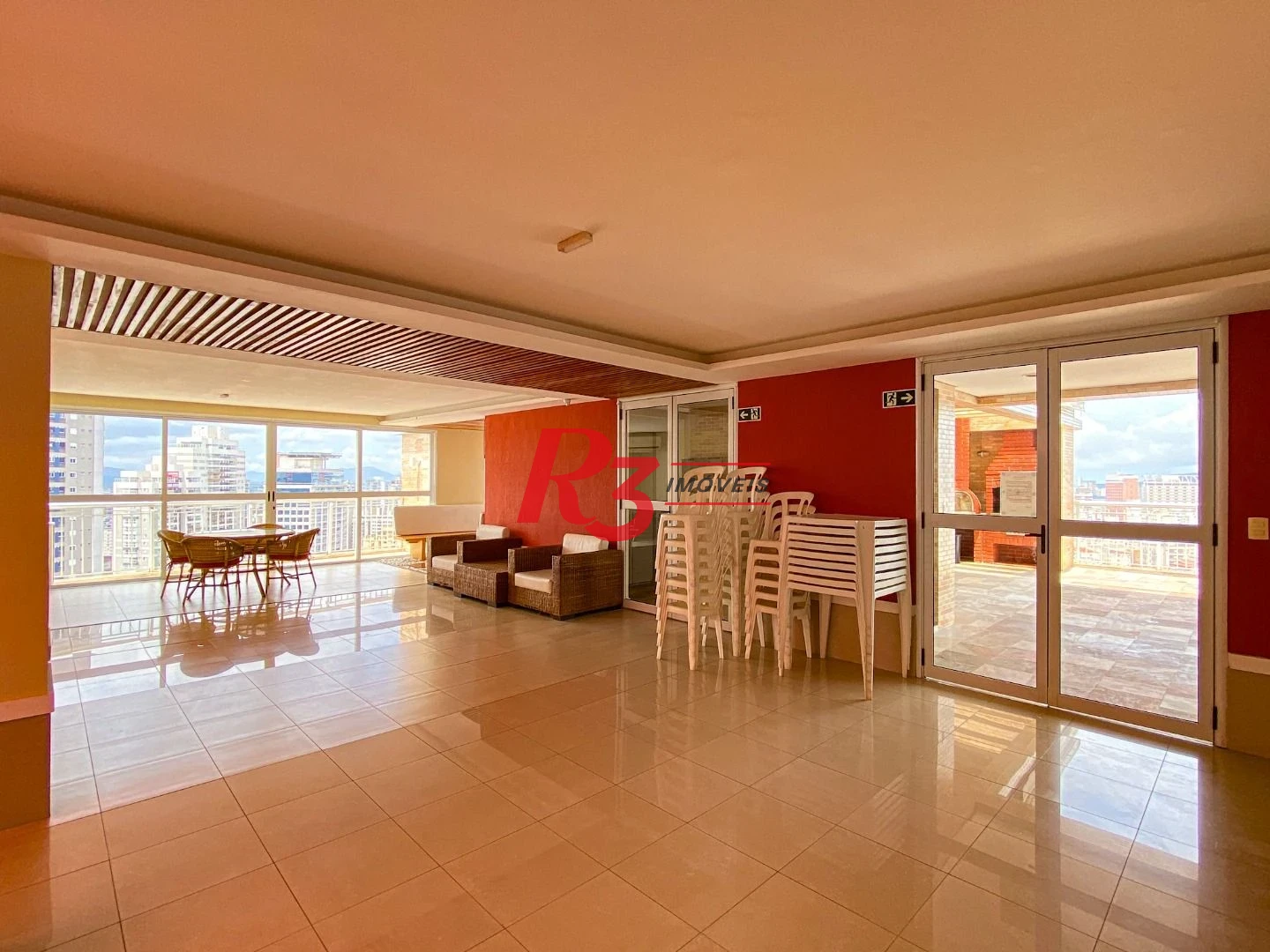 Apartamento com 3 dormitórios para alugar, 94 m² por R$ 7.000,00/mês - Gonzaga - Santos/SP