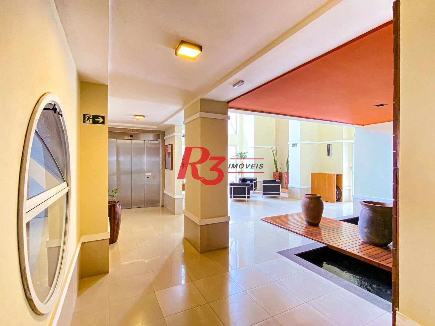 Apartamento com 3 dormitórios para alugar, 94 m² por R$ 7.000,00/mês - Gonzaga - Santos/SP