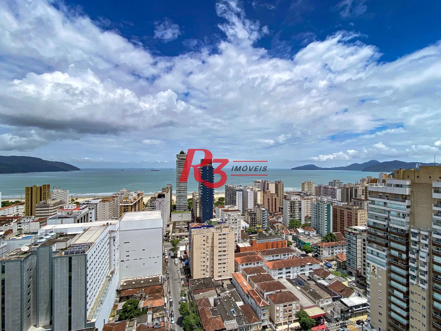 Apartamento com 3 dormitórios para alugar, 94 m² por R$ 7.000,00/mês - Gonzaga - Santos/SP