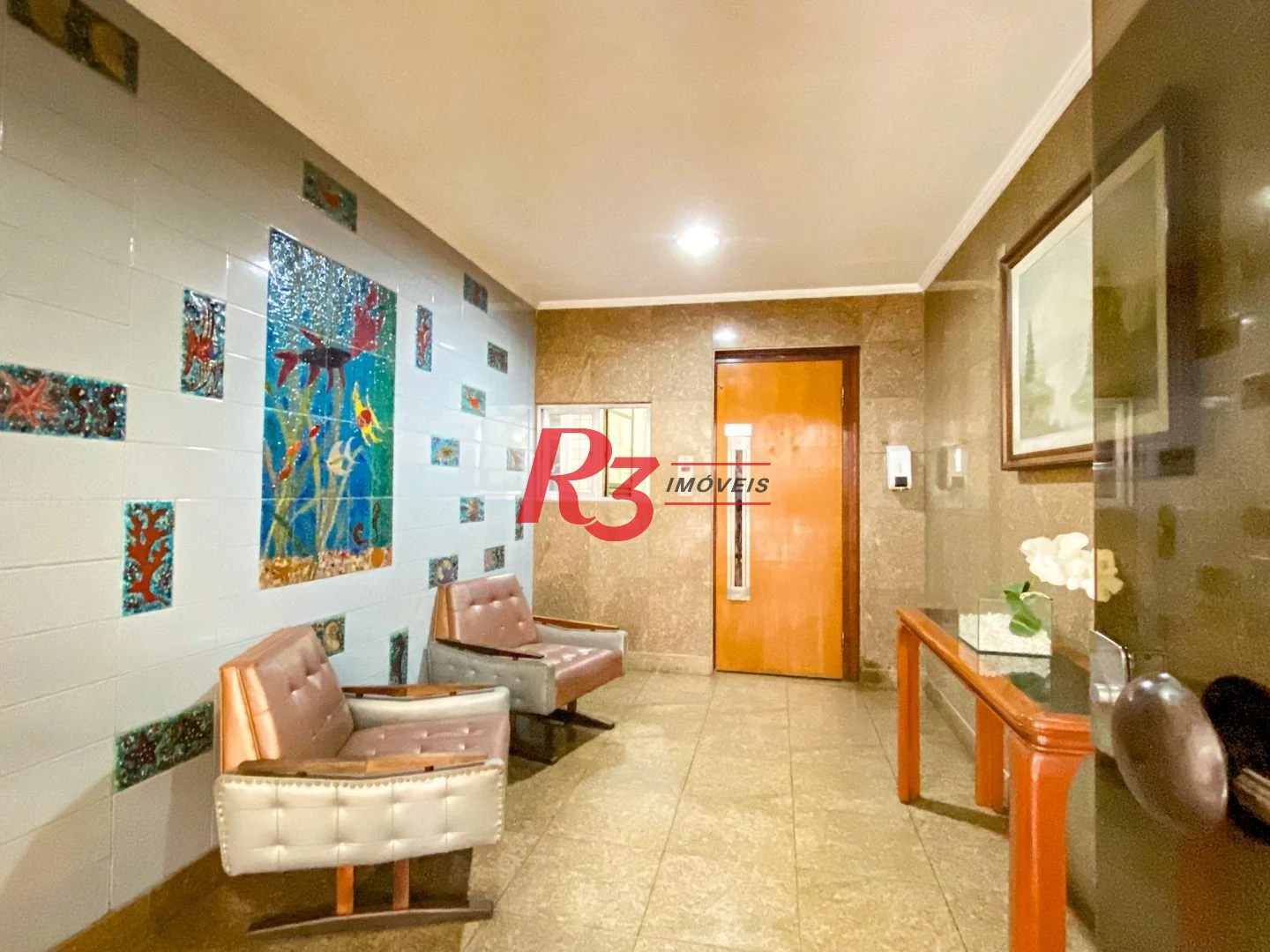Apartamento com 3 dormitórios para alugar, 194 m² por R$ 14.150,00/mês - Boqueirão - Santos/SP