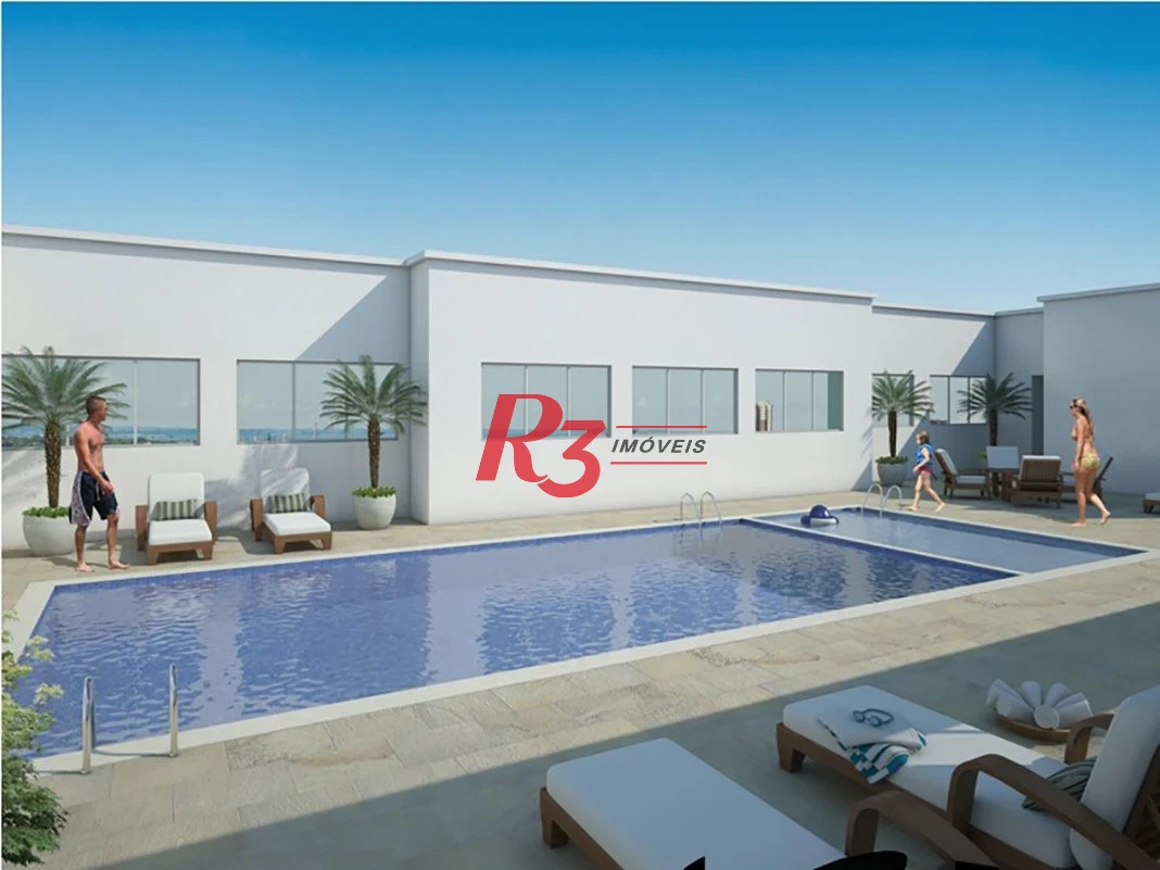Apartamento à venda, 157 m² por R$ 2.490.000,00 - Embaré - Santos/SP