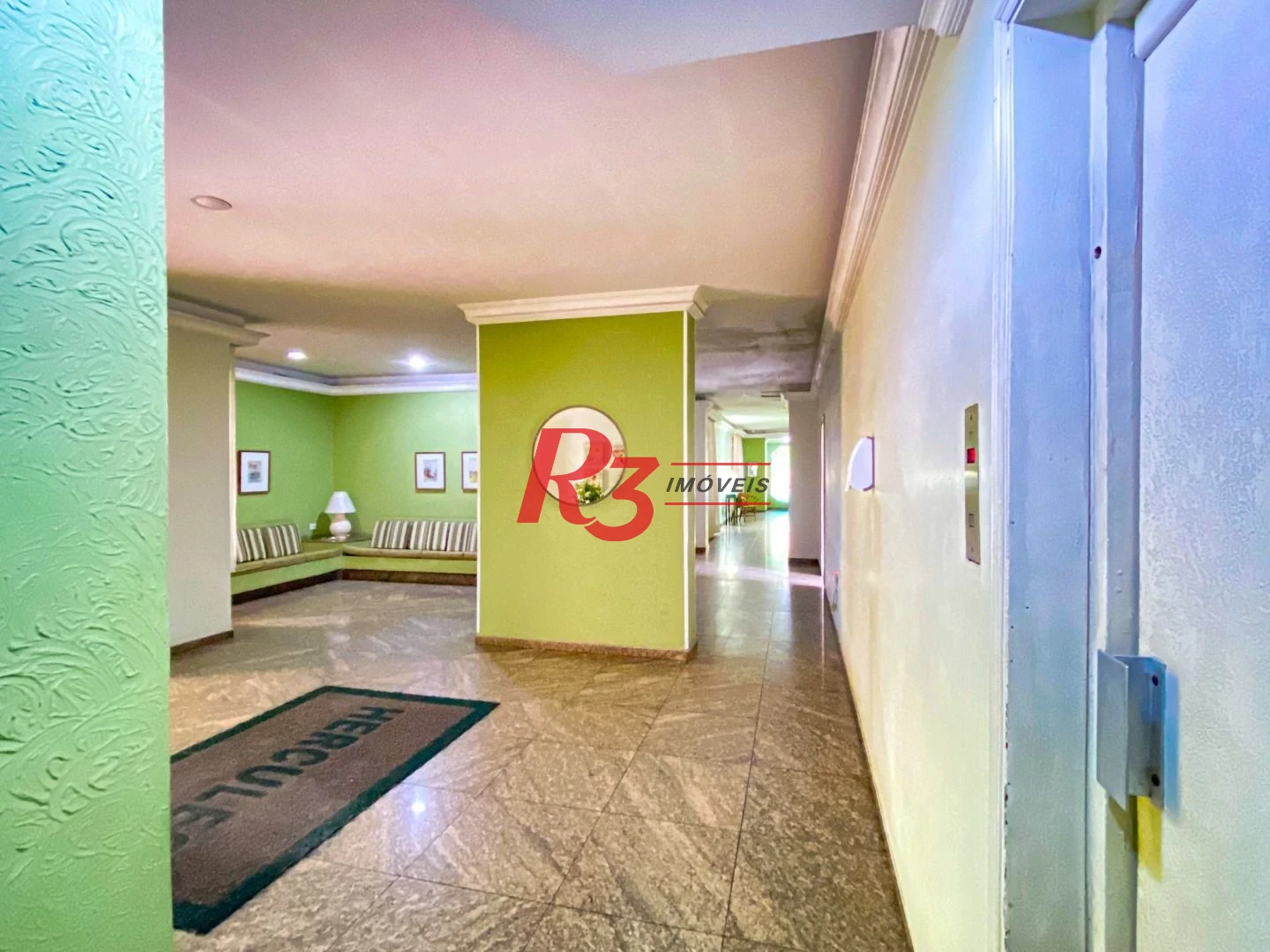 Apartamento para alugar, 124 m² por R$ 5.300,02/mês - Gonzaga - Santos/SP
