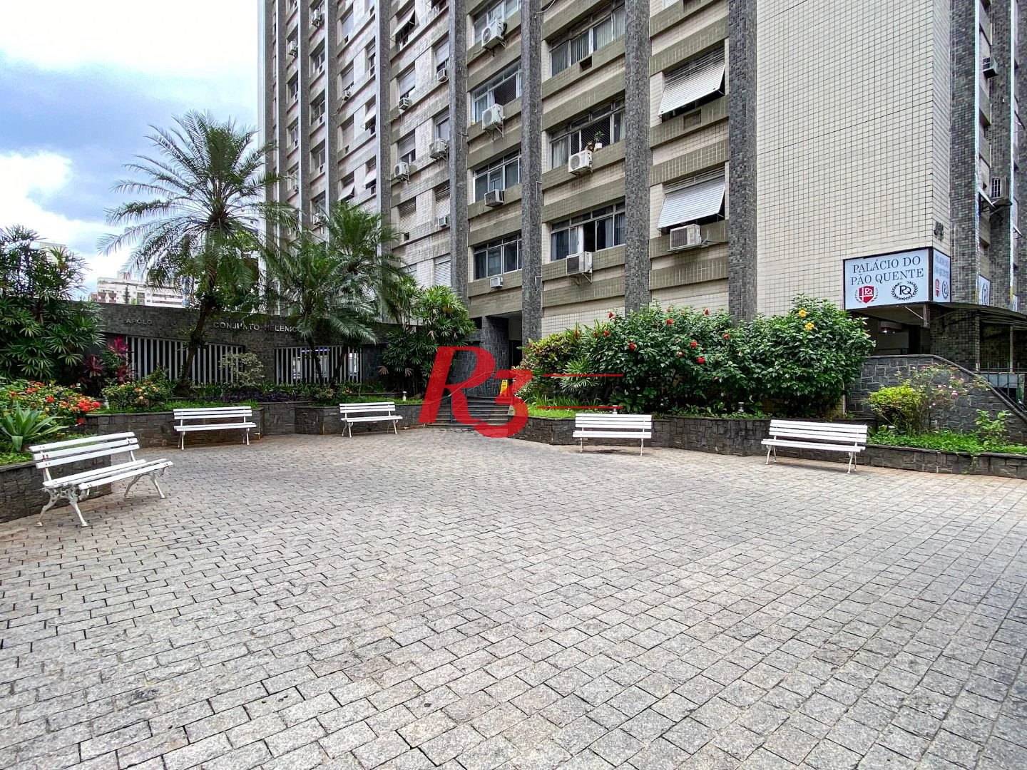 Apartamento para alugar, 124 m² por R$ 5.300,02/mês - Gonzaga - Santos/SP