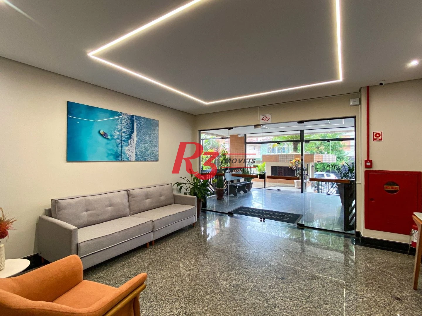 Apartamento para alugar, 94 m² por R$ 4.500,00/mês - Embaré - Santos/SP