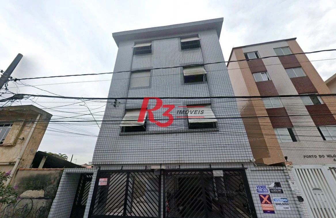 Apartamento com 2 dormitórios à venda, 67 m² por R$ 380.000,00 - Macuco - Santos/SP