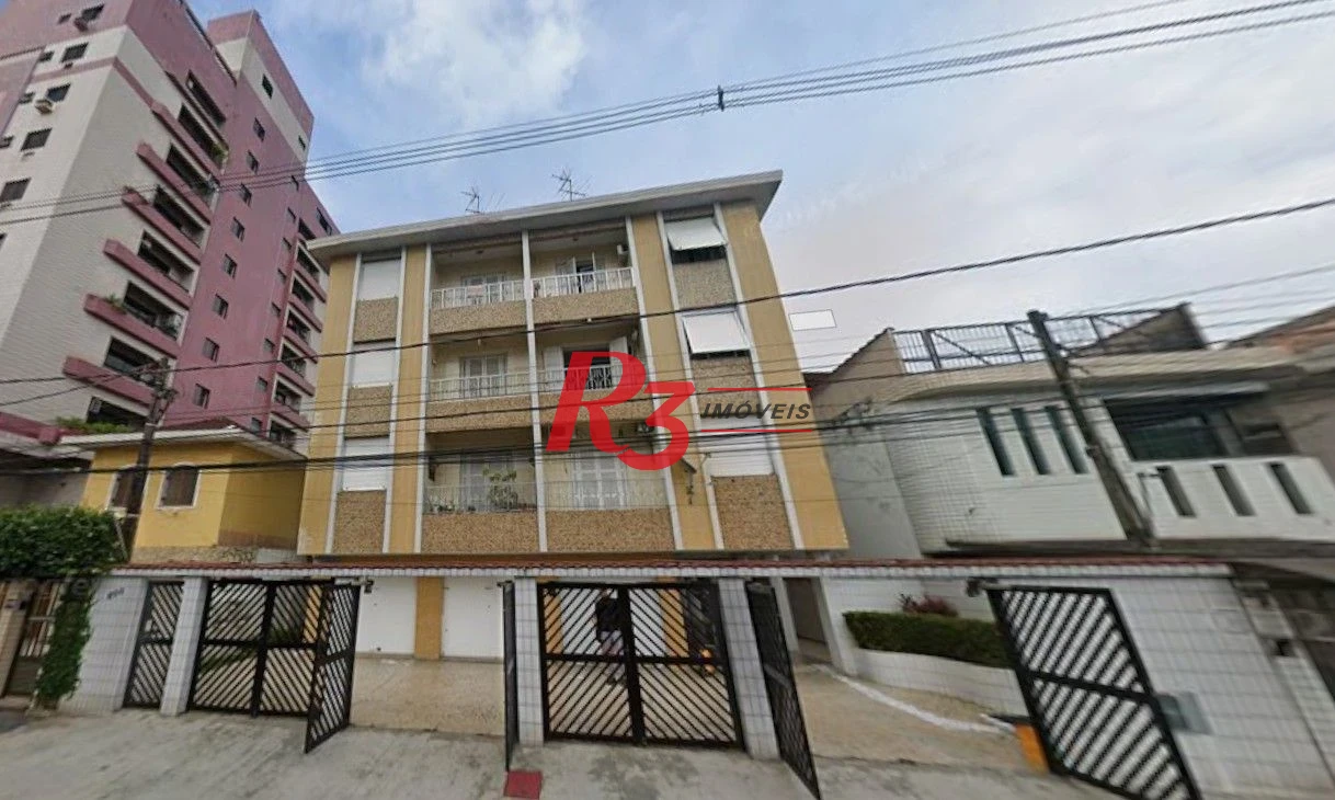Apartamento com 2 dormitórios à venda, 122 m² por R$ 590.000,00 - Embaré - Santos/SP