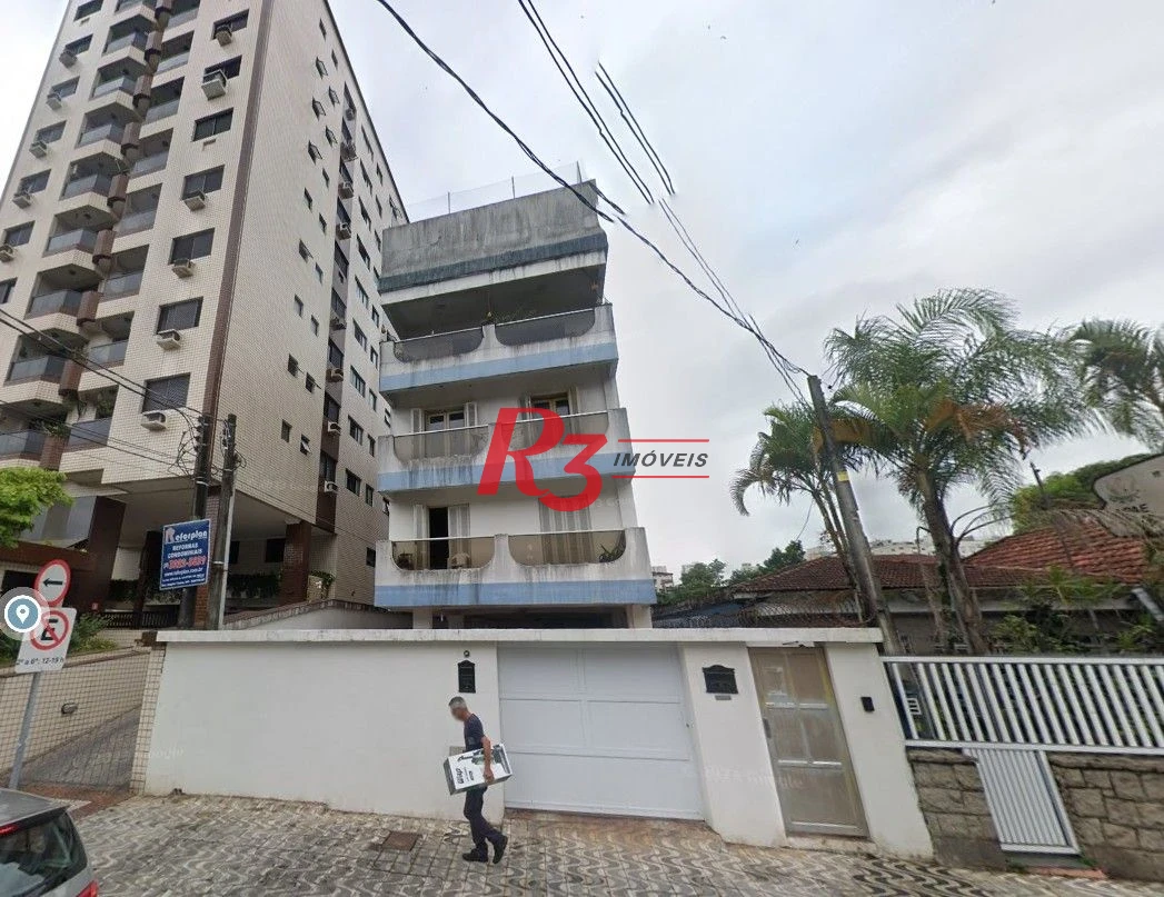 Cobertura com 5 dormitórios à venda, 422 m² por R$ 1.250.000,00 - Encruzilhada - Santos/SP