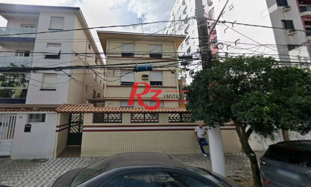 Apartamento com 2 dormitórios à venda, 64 m² por R$ 345.000,00 - Campo Grande - Santos/SP