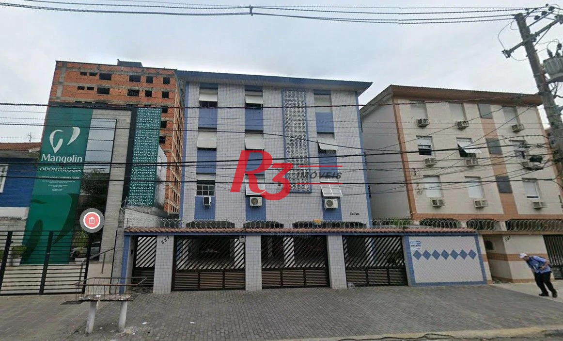 Apartamento à venda, 65 m² por R$ 410.000,00 - Embaré - Santos/SP