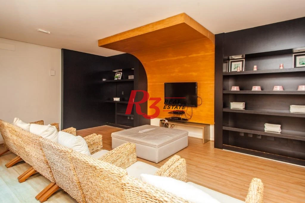 Apartamento com 4 dormitórios à venda, 204 m² por R$ 3.250.000,00 - Boqueirão - Santos/SP