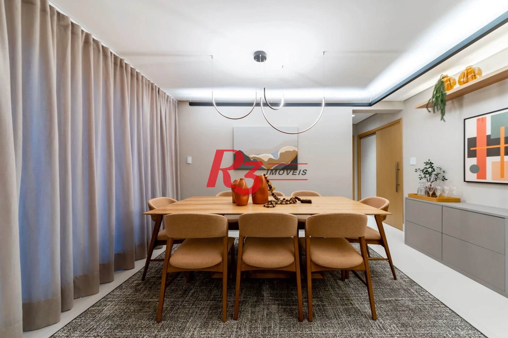 Apartamento com 3 dormitórios para alugar, 166 m² por R$ 16.000,02/mês - Ponta da Praia - Santos/SP