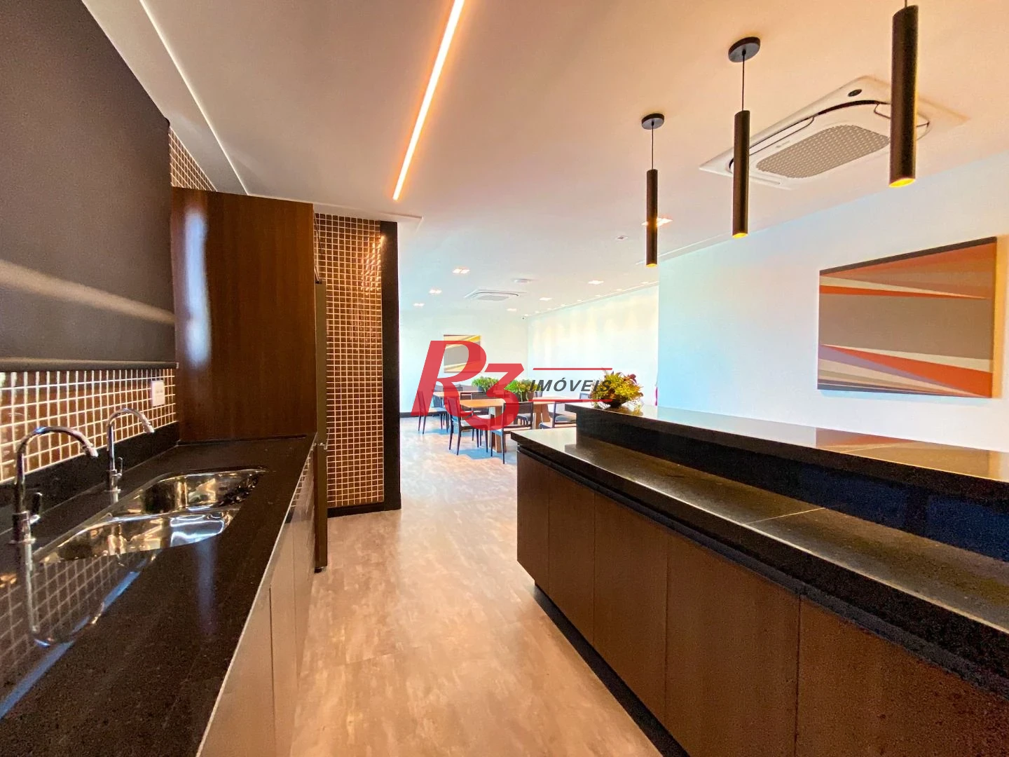 Apartamento com 3 dormitórios para alugar, 166 m² por R$ 16.000,02/mês - Ponta da Praia - Santos/SP