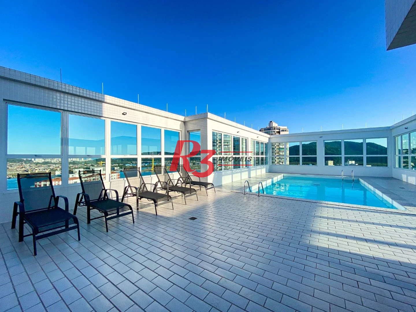 Apartamento com 3 dormitórios para alugar, 166 m² por R$ 16.000,02/mês - Ponta da Praia - Santos/SP