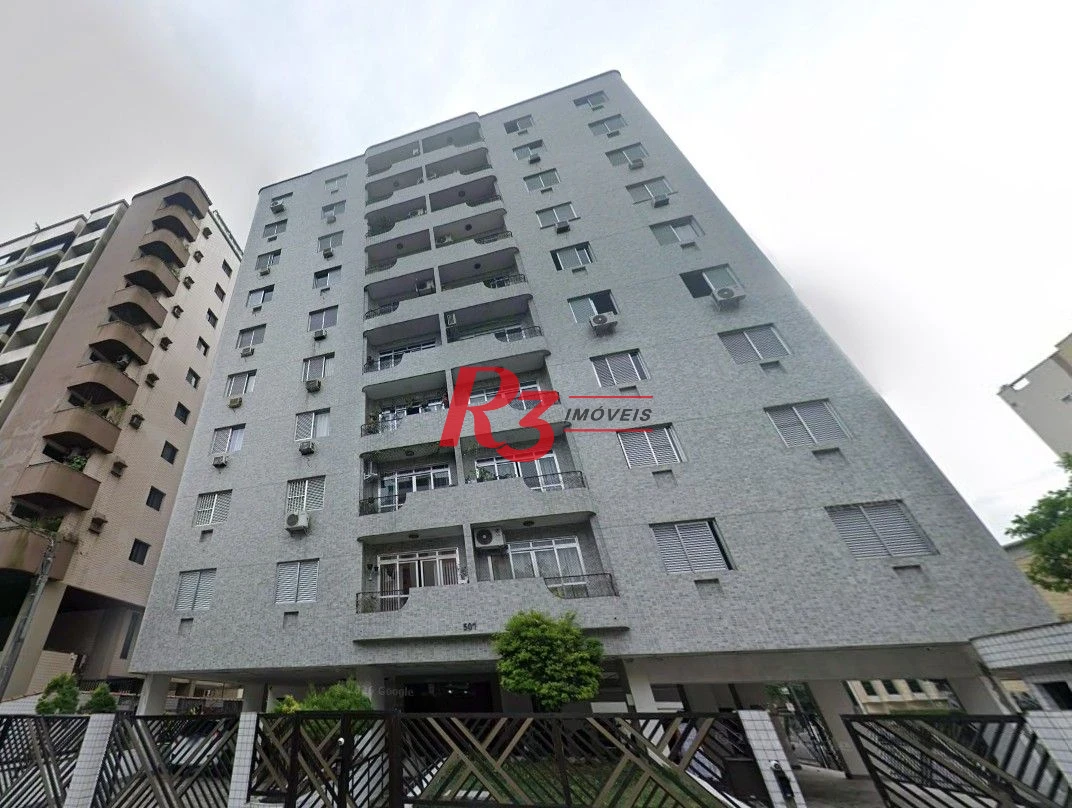 Apartamento à venda, 97 m² por R$ 595.000,00 - Embaré - Santos/SP