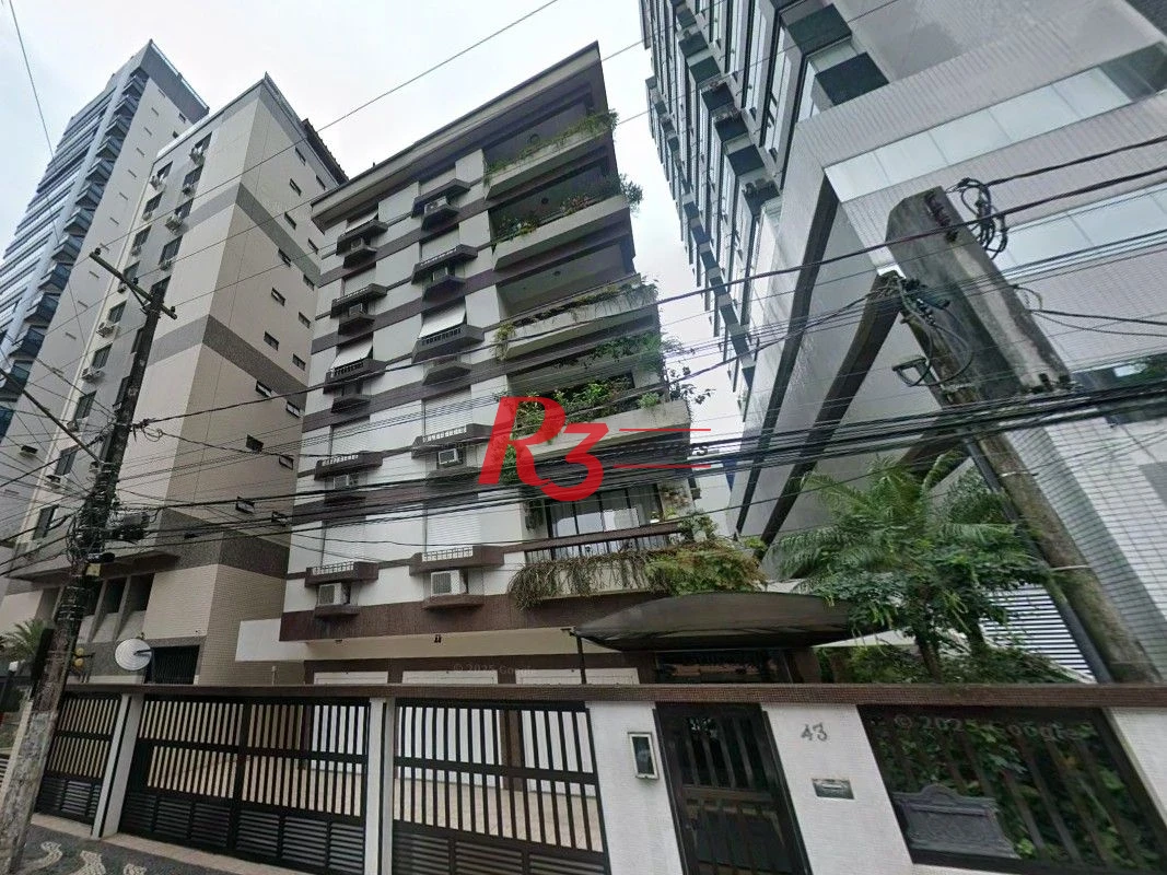 Apartamento com 2 dormitórios para alugar, 110 m² por R$ 5.500,00/mês - Ponta da Praia - Santos/SP