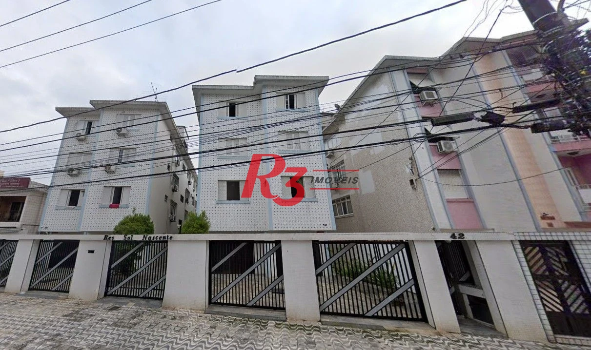 Apartamento com 2 dormitórios à venda, 70 m² por R$ 370.000,00 - Campo Grande - Santos/SP