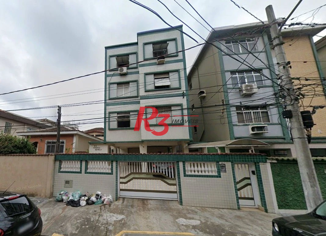 Apartamento com 2 dormitórios à venda, 60 m² por R$ 360.000,00 - Embaré - Santos/SP