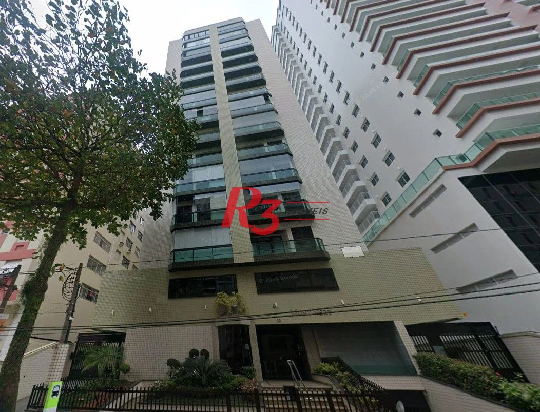 Apartamento com 2 dormitórios à venda, 89 m² por R$ 798.000,00 - Aparecida - Santos/SP