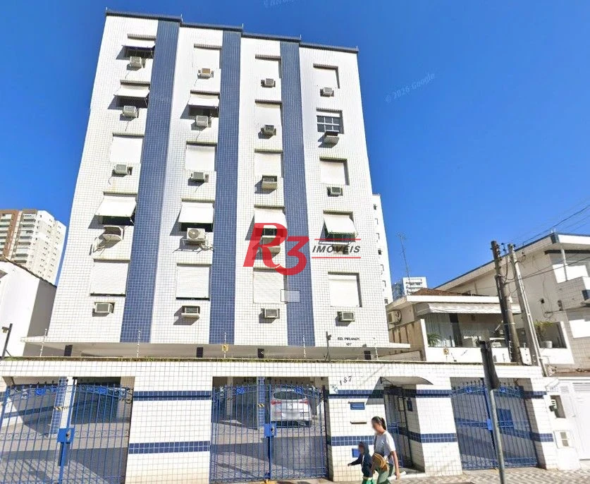 Apartamento com 2 dormitórios à venda, 85 m² por R$ 470.000,00 - Encruzilhada - Santos/SP