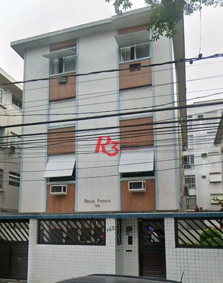Apartamento com 3 dormitórios à venda, 86 m² por R$ 550.000,00 - Embaré - Santos/SP