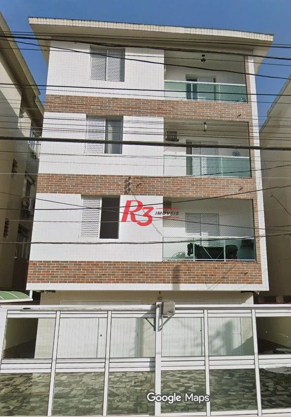 Apartamento com 2 dormitórios à venda, 77 m² por R$ 365.000,00 - Marapé - Santos/SP