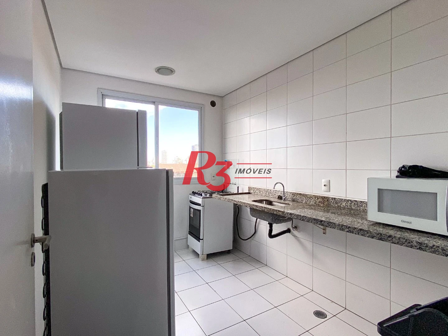 Apartamento com 1 dormitório à venda, 50 m² por R$ 450.000,00 - Vila Matias - Santos/SP