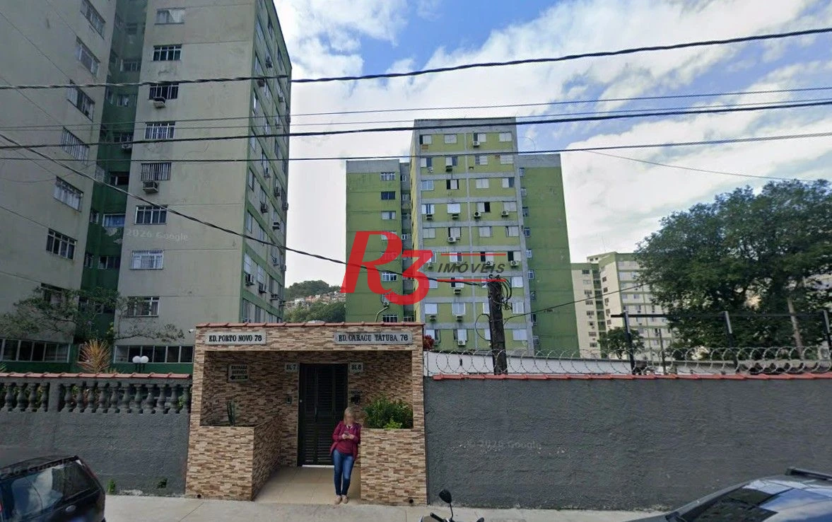 Apartamento à venda, 74 m² por R$ 310.000,00 - Saboó - Santos/SP