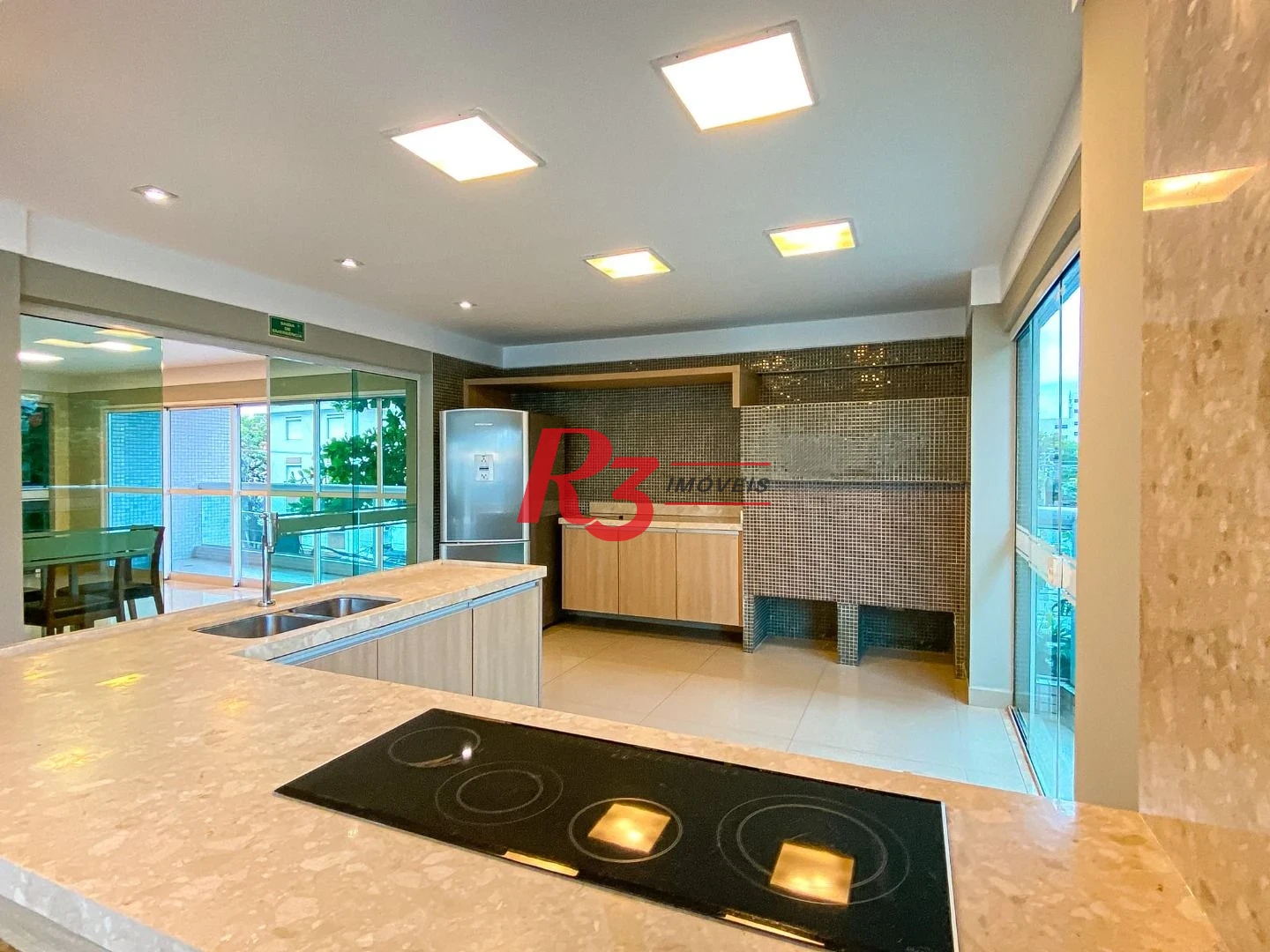 Cobertura à venda, 430 m² por R$ 6.500.000,00 - Embaré - Santos/SP