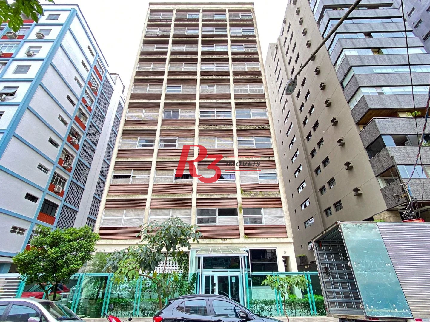 Apartamento com 1 dormitório à venda, 39 m² por R$ 500.000,00 - Boqueirão - Santos/SP