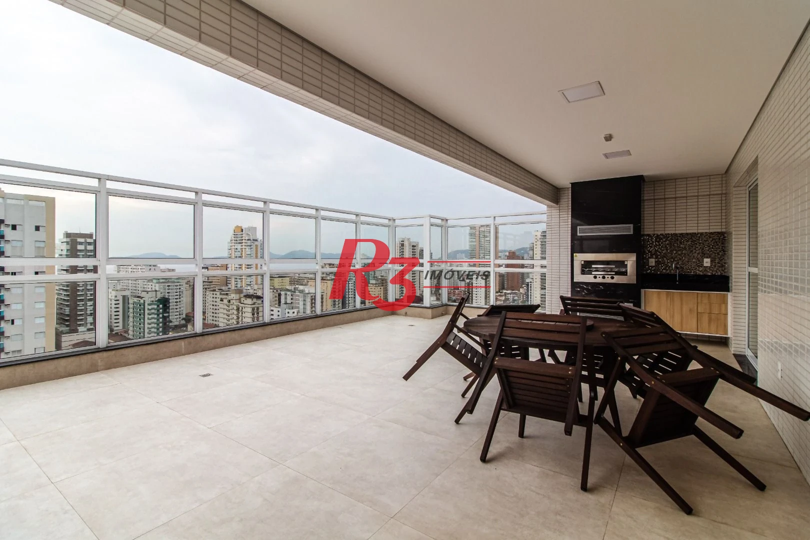 Apartamento com 1 dormitório para alugar, 52 m² por R$ 4.200,00/mês - Aparecida - Santos/SP