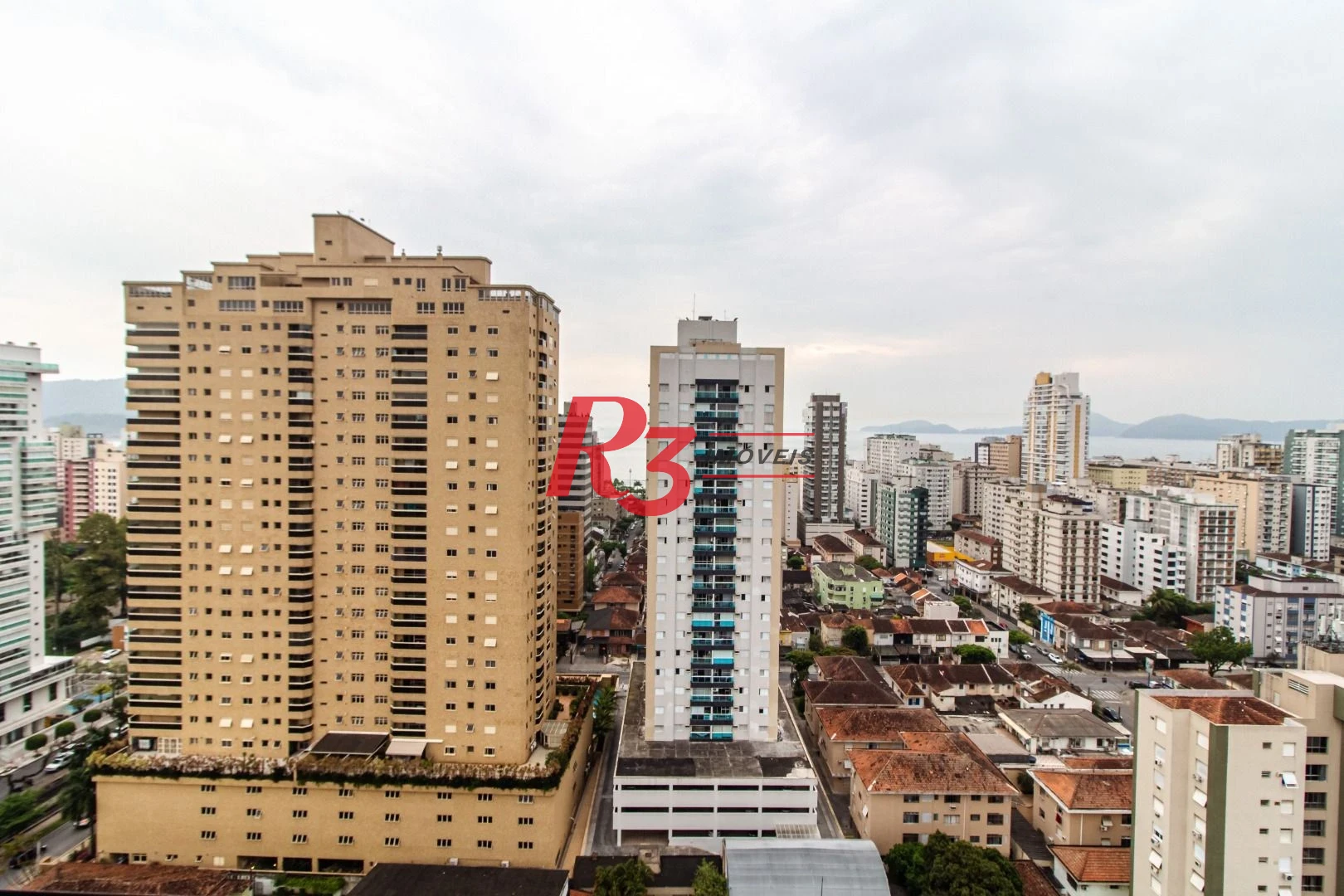 Apartamento com 1 dormitório para alugar, 52 m² por R$ 4.200,00/mês - Aparecida - Santos/SP