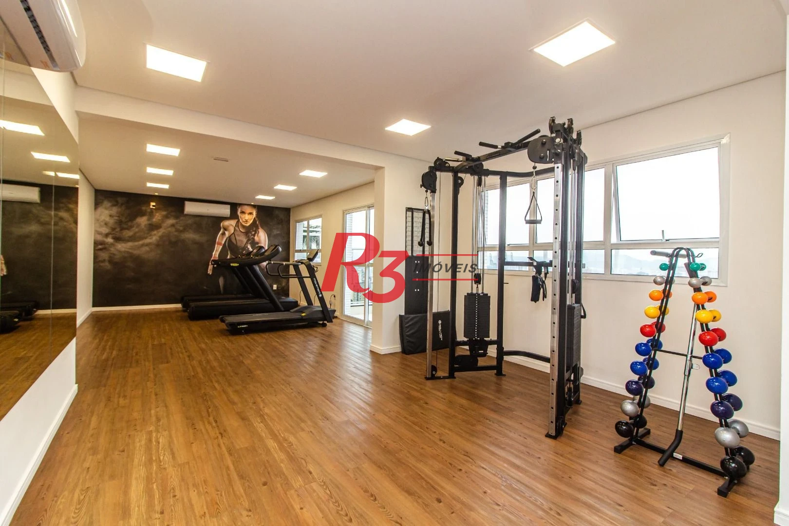 Apartamento com 1 dormitório para alugar, 52 m² por R$ 4.200,00/mês - Aparecida - Santos/SP