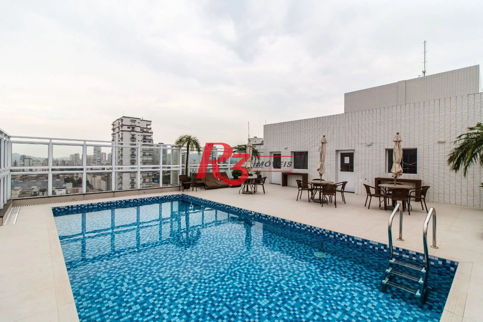 Apartamento com 1 dormitório para alugar, 52 m² por R$ 4.200,00/mês - Aparecida - Santos/SP