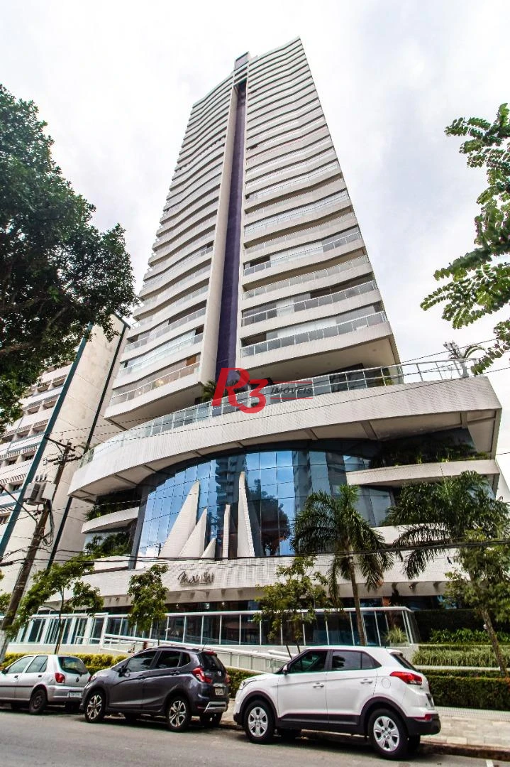 Apartamento com 4 dormitórios, 255 m² - venda por R$ 4.970.000,00 ou aluguel por R$ 33.130,83/mês - Aparecida - Santos/SP