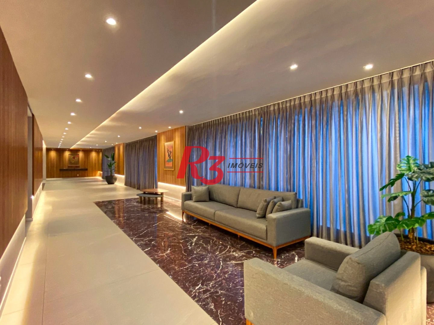 Apartamento para alugar, 87 m² por R$ 7.500,00/mês - Gonzaga - Santos/SP