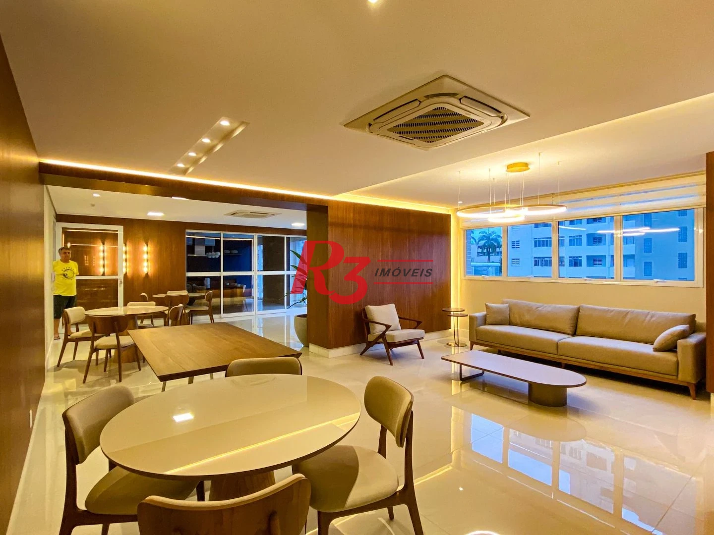 Apartamento para alugar, 87 m² por R$ 7.500,00/mês - Gonzaga - Santos/SP