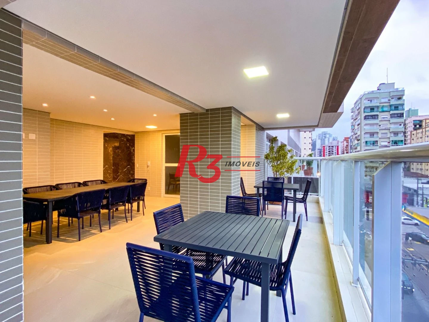 Apartamento para alugar, 87 m² por R$ 7.500,00/mês - Gonzaga - Santos/SP