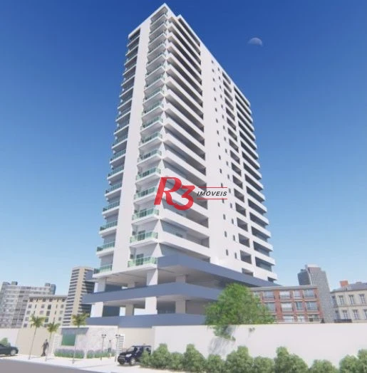 Apartamento com 2 dormitórios à venda, 55 m² por R$ 690.000,00 - Marapé - Santos/SP
