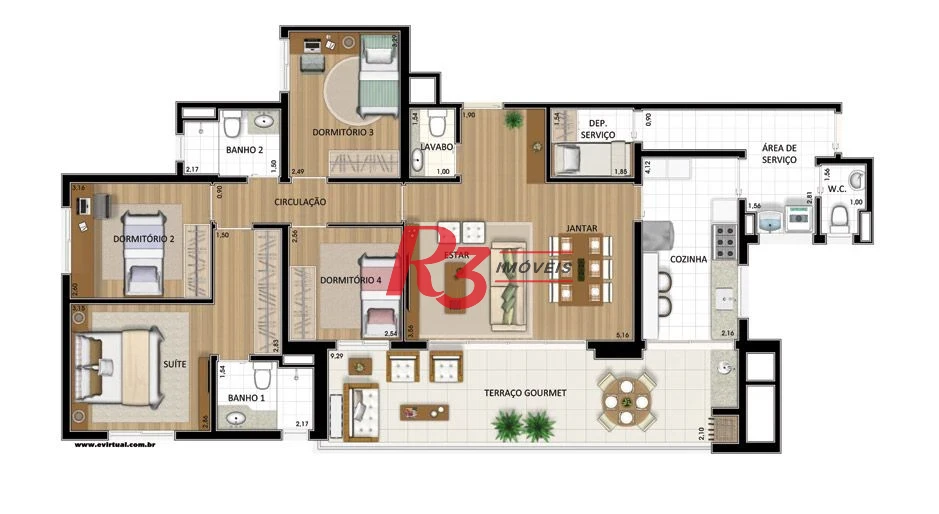 Residencial The Garden Santos
