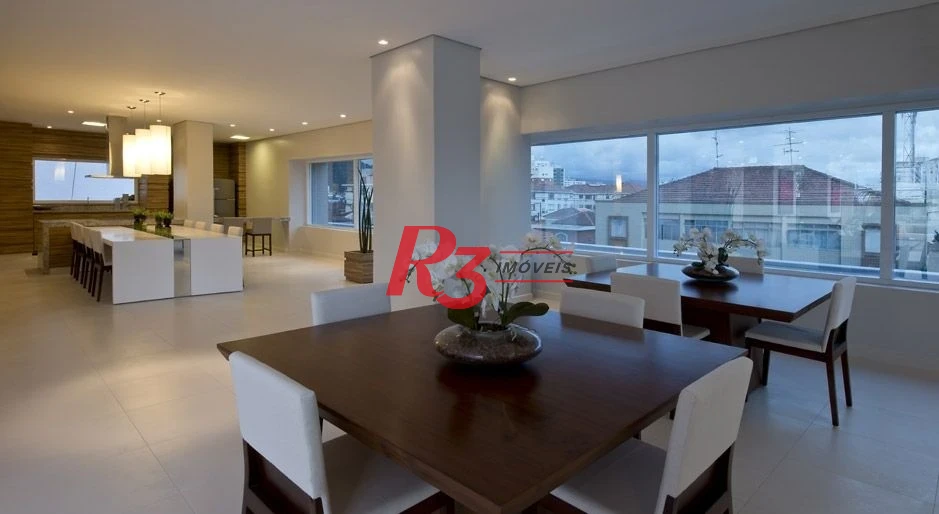 Apartamento, 98 m² - venda por R$ 1.065.000,00 ou aluguel por R$ 6.500,00/mês - Marapé - Santos/SP