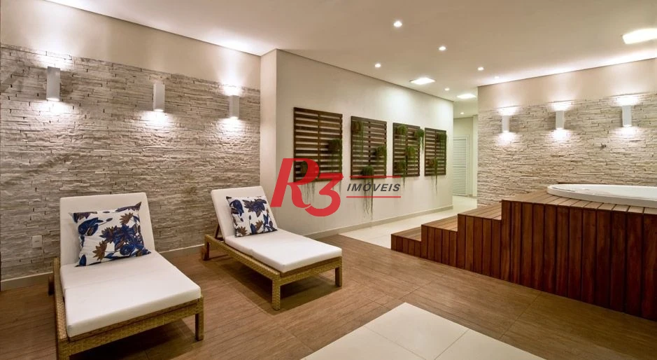 Apartamento, 98 m² - venda por R$ 1.065.000,00 ou aluguel por R$ 6.500,00/mês - Marapé - Santos/SP