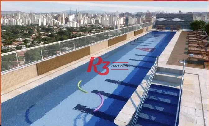 Apartamento com 3 dormitórios à venda, 87 m² por R$ 1.200.000,00 - Pompéia - Santos/SP