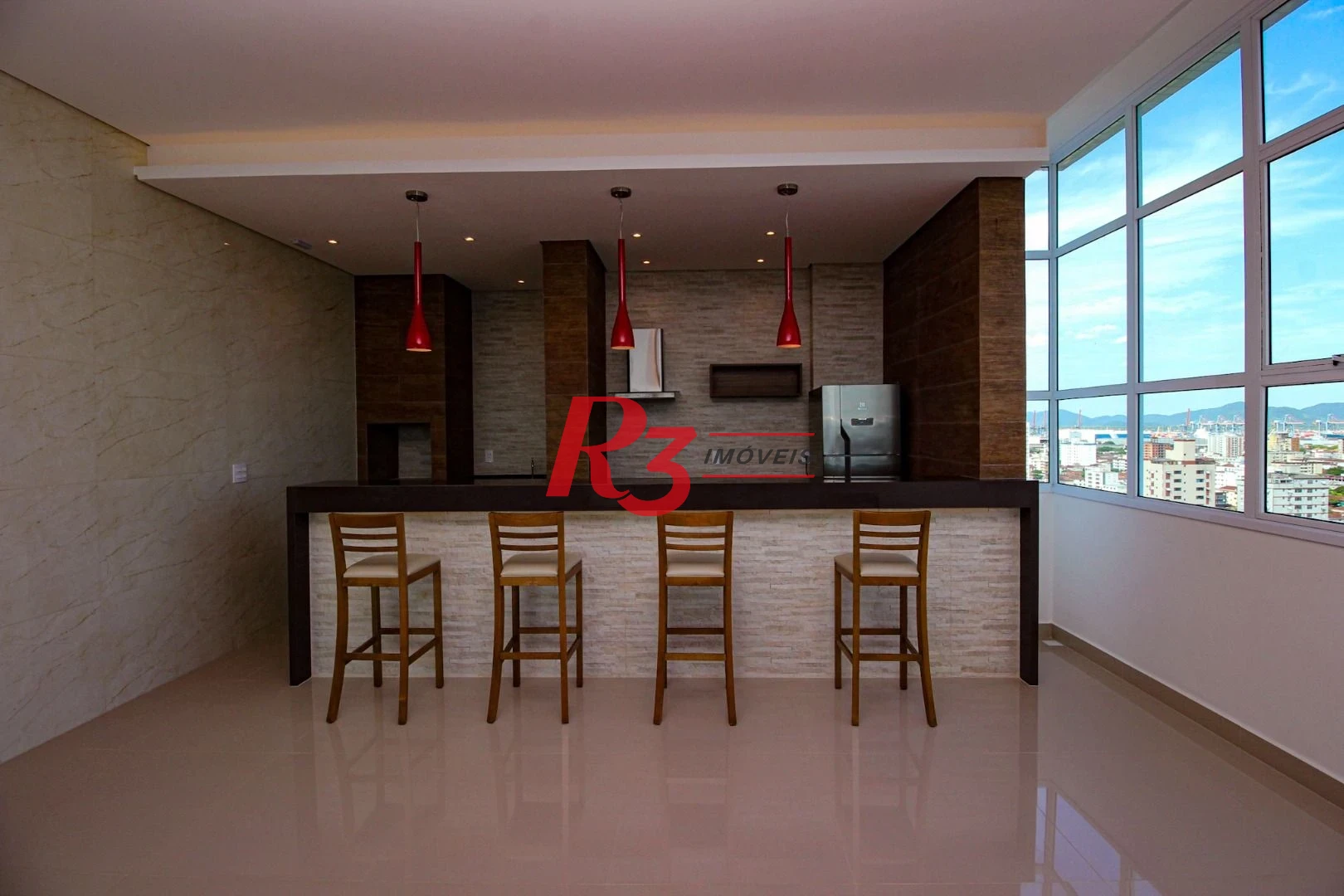 Apartamento Garden com 2 dormitórios à venda, 94 m² por R$ 720.000 - Embaré - Santos/SP
