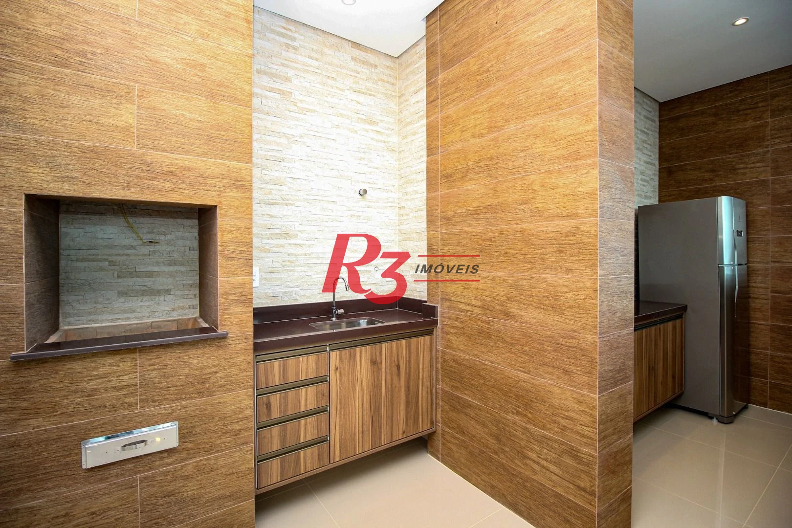 Apartamento Garden com 2 dormitórios à venda, 94 m² por R$ 720.000 - Embaré - Santos/SP