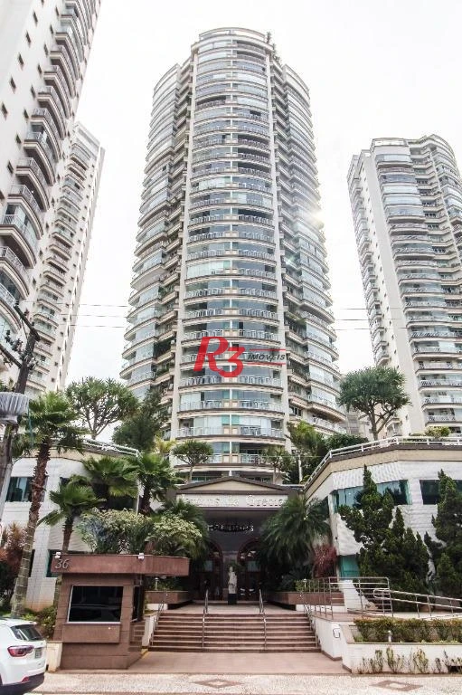 Cobertura com 4 dormitórios para alugar, 600 m² por R$ 62.614,50/mês - Ponta da Praia - Santos/SP