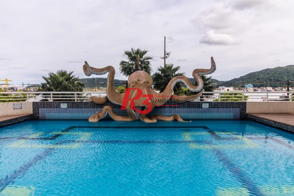 Cobertura com 4 dormitórios para alugar, 600 m² por R$ 62.614,50/mês - Ponta da Praia - Santos/SP