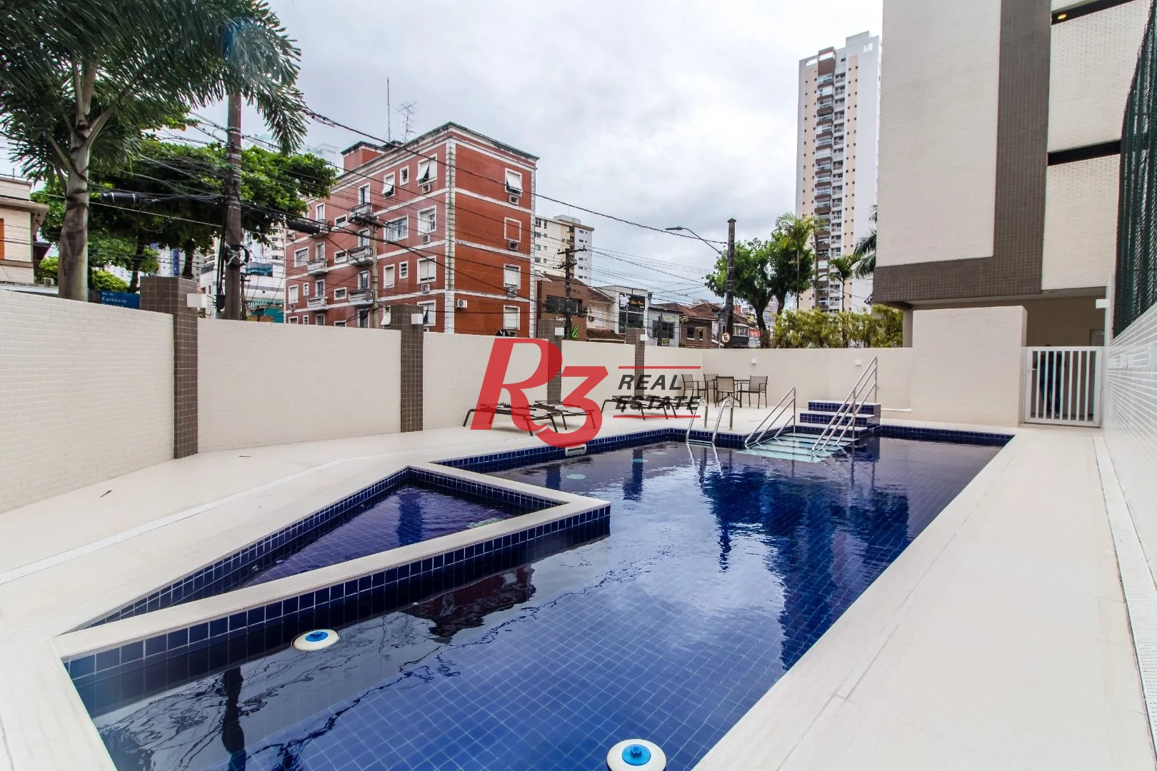 Apartamento com 3 dormitórios à venda, 210 m² - Embaré - Santos/SP